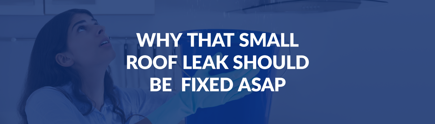 Picture of Why That Small Roof Leak Should Be Looked At and Fixed ASAP