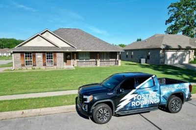 New Shingle Roof River Valley Arkansas Beige House