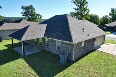 Residential Roofing Services Side View Springdale Arkansas