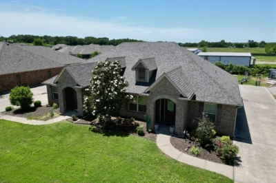 Springdale Arkansas Brick Home Architectural Shingle Roof Replacement