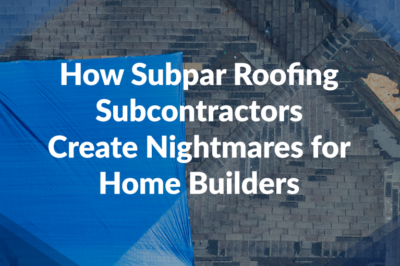 Foster Roofing Arkansas Blog Subpar Roofing Subcontractors Web