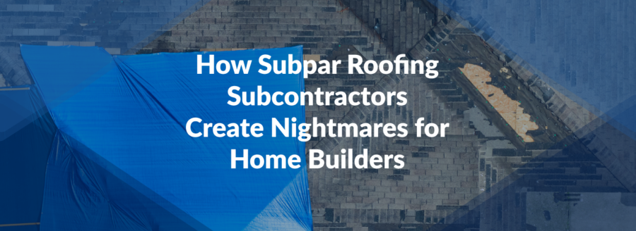 Foster Roofing Arkansas Blog Subpar Roofing Subcontractors Web